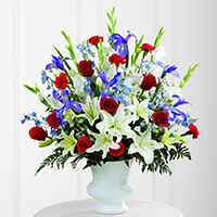 The FTD Cherished Farewell Arrangement